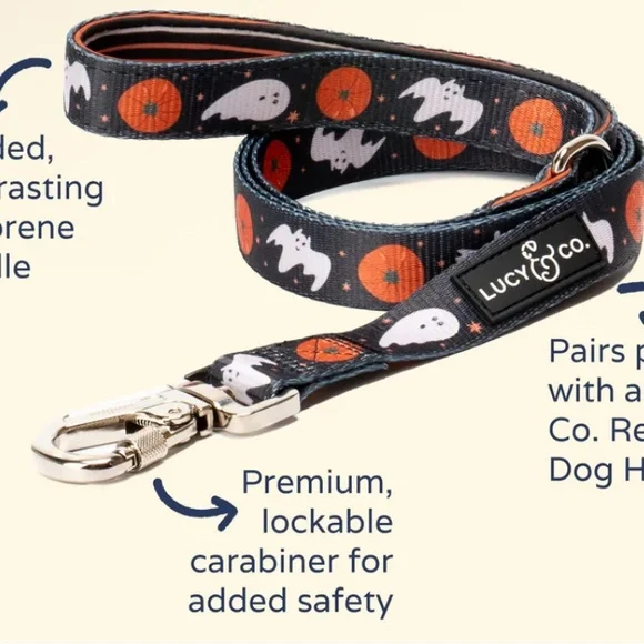 Harness and Leash Set: The Happy Haunting Large Lucy & Co. - Picture 5 of 5